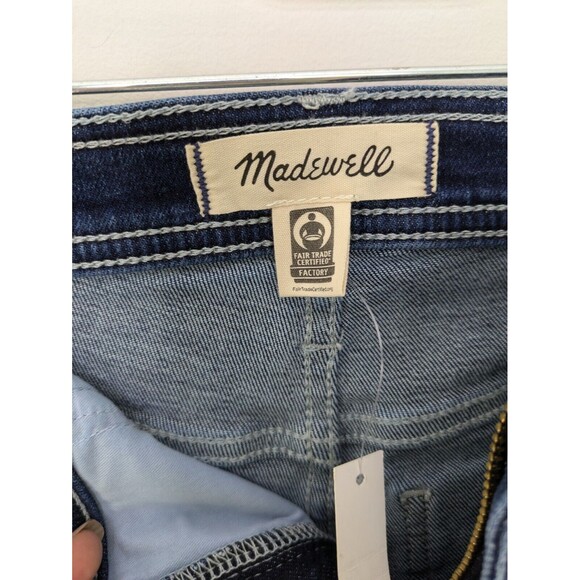 Madewell High Rise Slim Straight Jean Bryston Wash Size 25 NWT - Picture 4 of 10